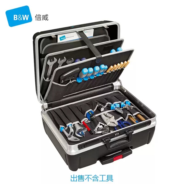德国B&W 倍威塑料拉杆工具箱115系列