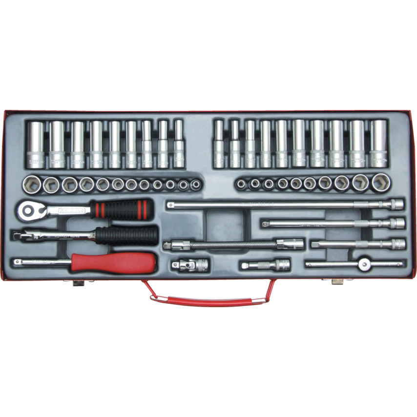 KENNEDY 1/4"方51件公英制套筒扳手组套KEN58