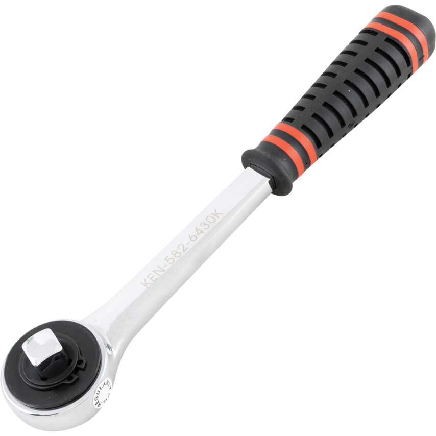 KENNEDY 1/2&ldquo;方推式可逆胶柄棘轮扳手 KEN5826430K