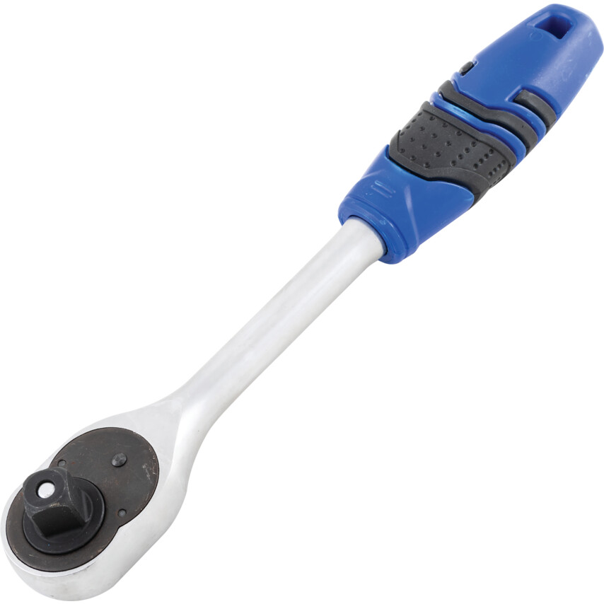 SENATOR 1/2" 方驱快脱72 齿橡胶柄棘轮扳手 SEN5826410K