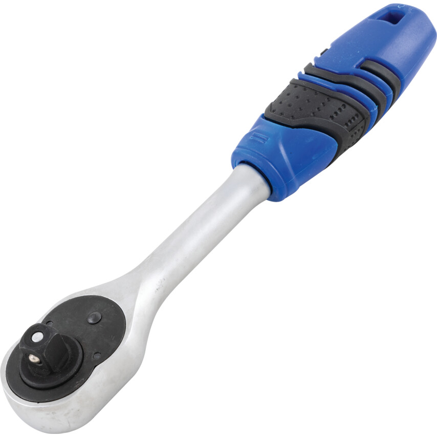 SENATOR 3/8" 方驱快脱72齿橡胶柄棘轮扳手 SEN5824950K