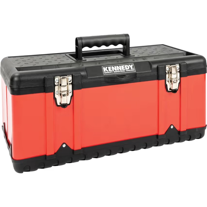 KENNEDY红黑色重型塑料工具箱KEN5931420K
